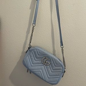 GG MARMONT MATELASSÉ CROSSBODY BAG